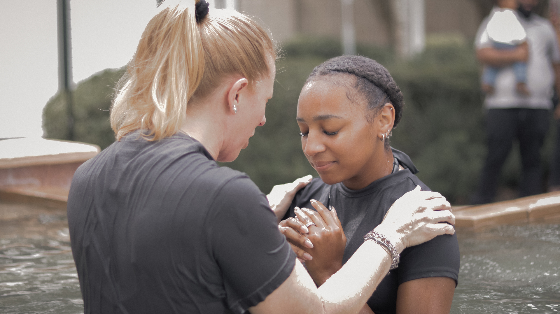 Prayer before baptism
