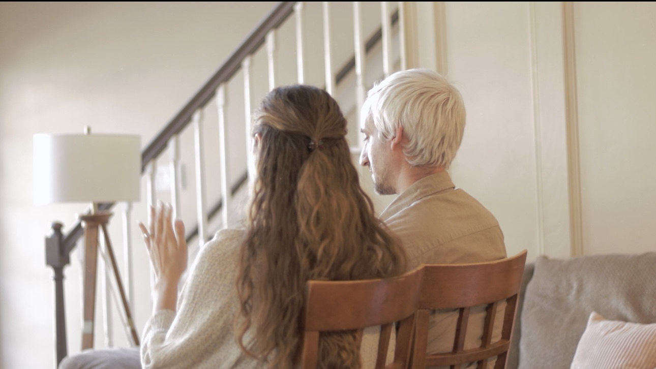 A quiet moment together
